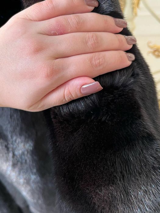 Шуба натуральная норка