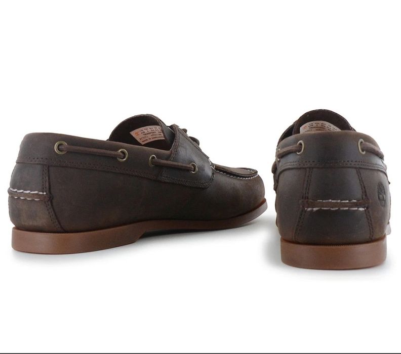 Кожаные топсайдеры Timberland