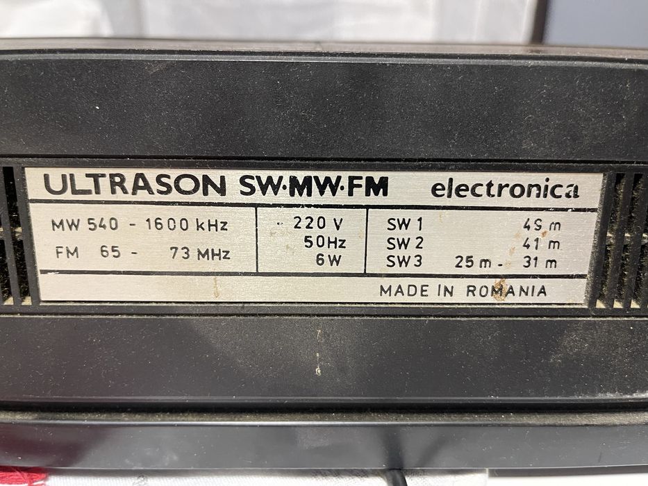 Radio Ultrason an 1970