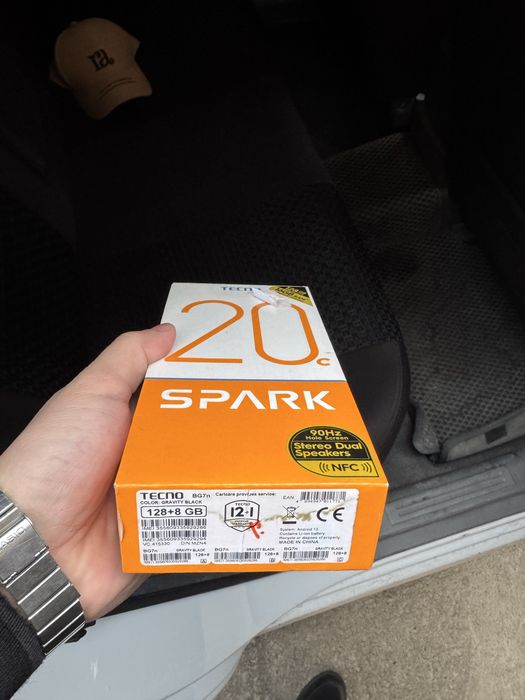 Tecno Spark 20C 8/128 Black