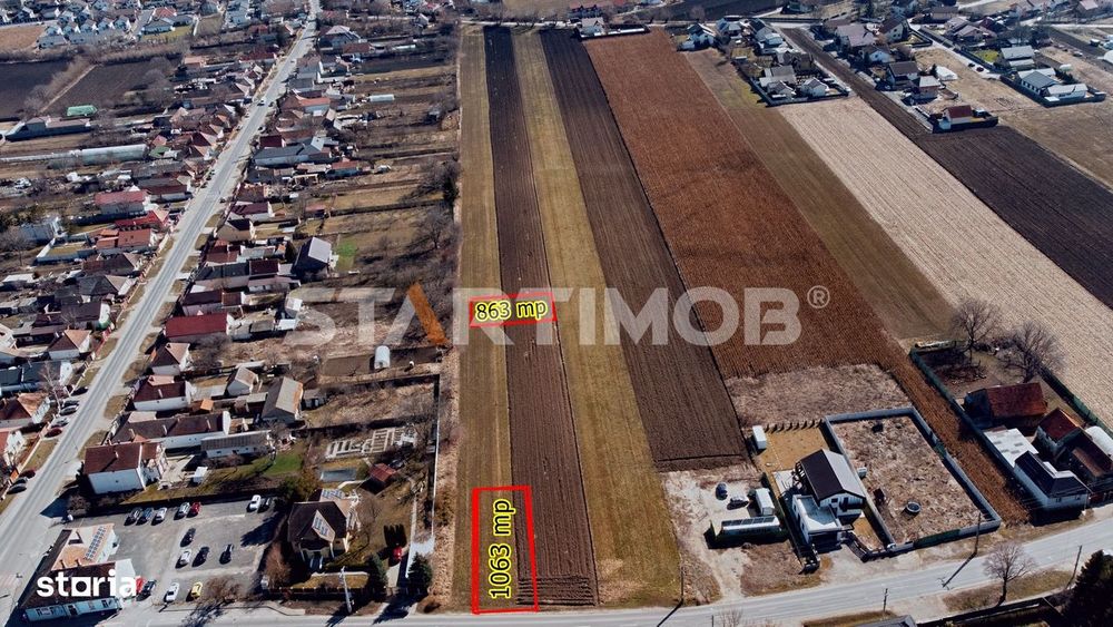 Teren intravilan cu PUZ str Albinelor Stupini
