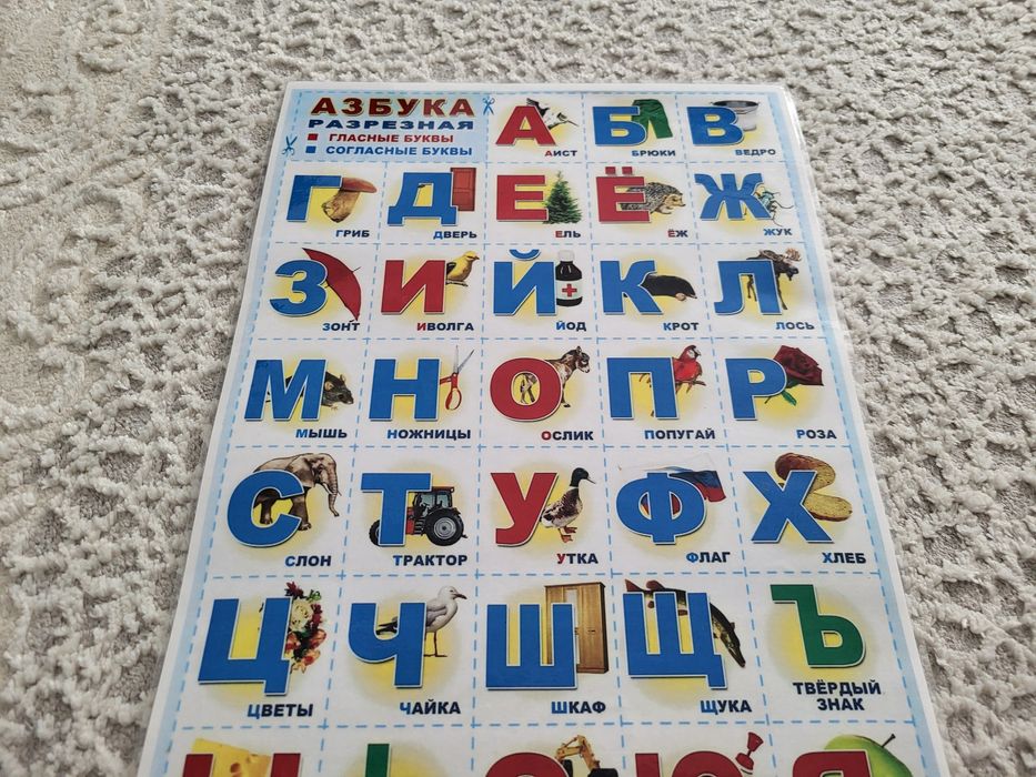 Алфавит Таблица умножения  новый