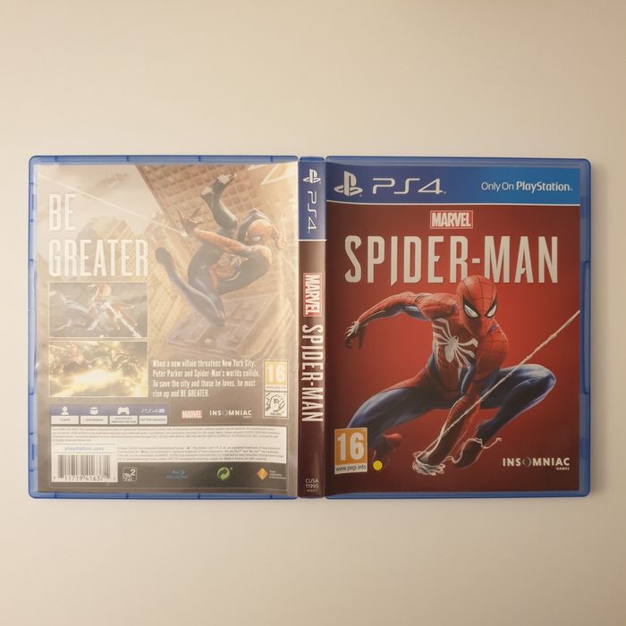 Marvels Spiderman (2018) & Marvels Spiderman Miles Morales PS4/Playstation 4