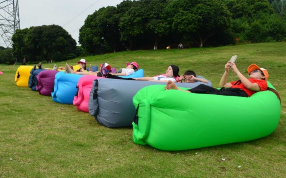 Saltea gonflabila de gradina (set de 6)