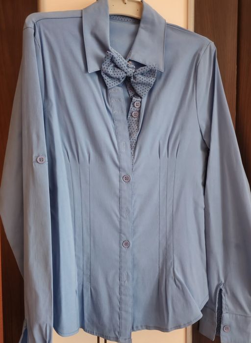 Cămașă albastră, de fete