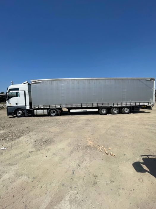 MAN TGX 18.500 EURO 6 + KRONE SD (MEGA) Прицеп Сотилади