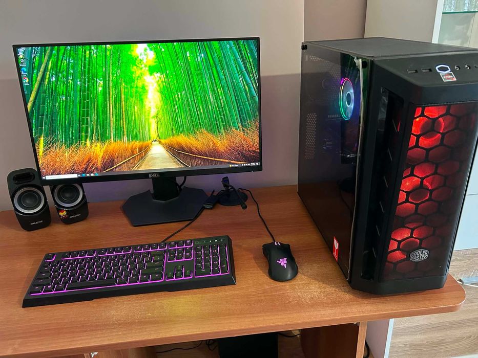 Геймърски компютър  Ryzen 7 3700X / GTX 1660 Super 6GB / 16GB RAM / 1TB NVMe SSD