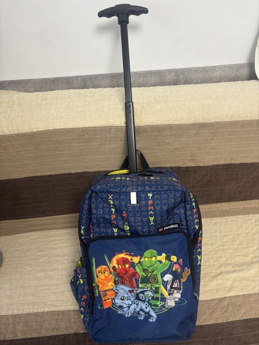 Troller/ ghiozdan baieti LEGO - design NinjaGo Family