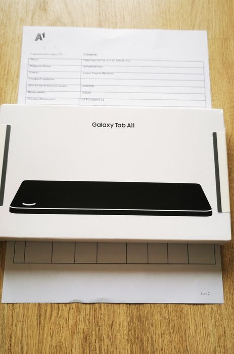 Нов Таблет Samsung Galaxy Tab A11 4g / wi-fi  4/64GB SM-X135F Сив