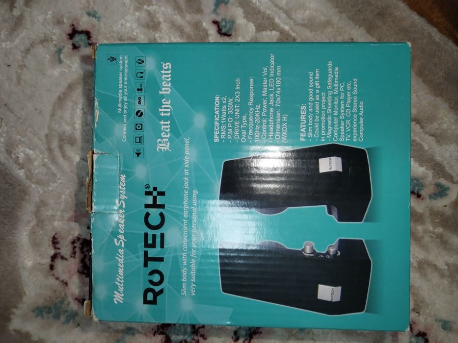 Boxe Pc/Tv/Vcr/CD Player