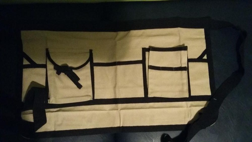 Престилка от лен/ интересен подарък за кулинарите