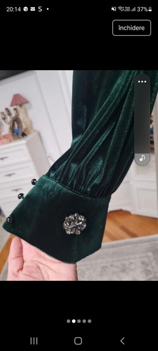 Vand salopeta  superba eleganta din catifea