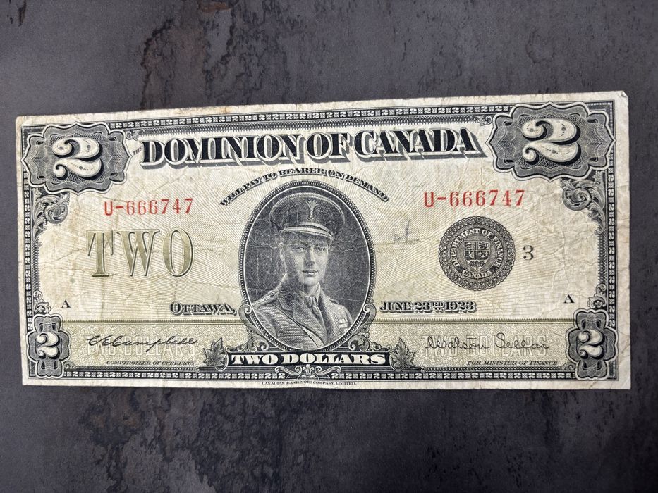 Стари Канадски банкноти