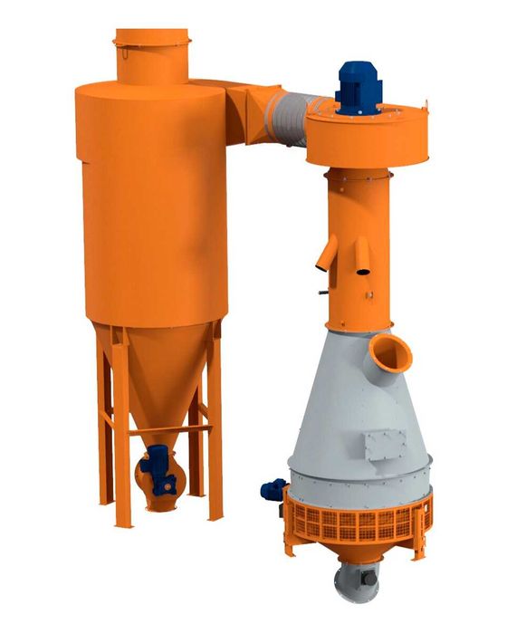 Сепаратор зерна ОБРУЧ (пневмосепаратор) — 120 тонн в час