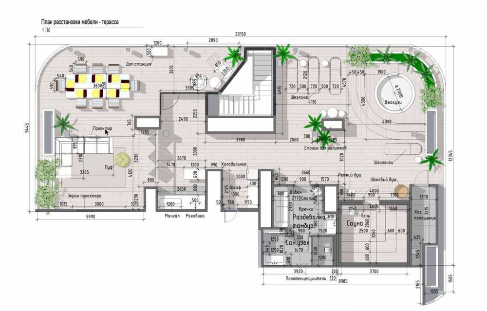 ЖК NRG U-Tower Пентхаус с большой террасой