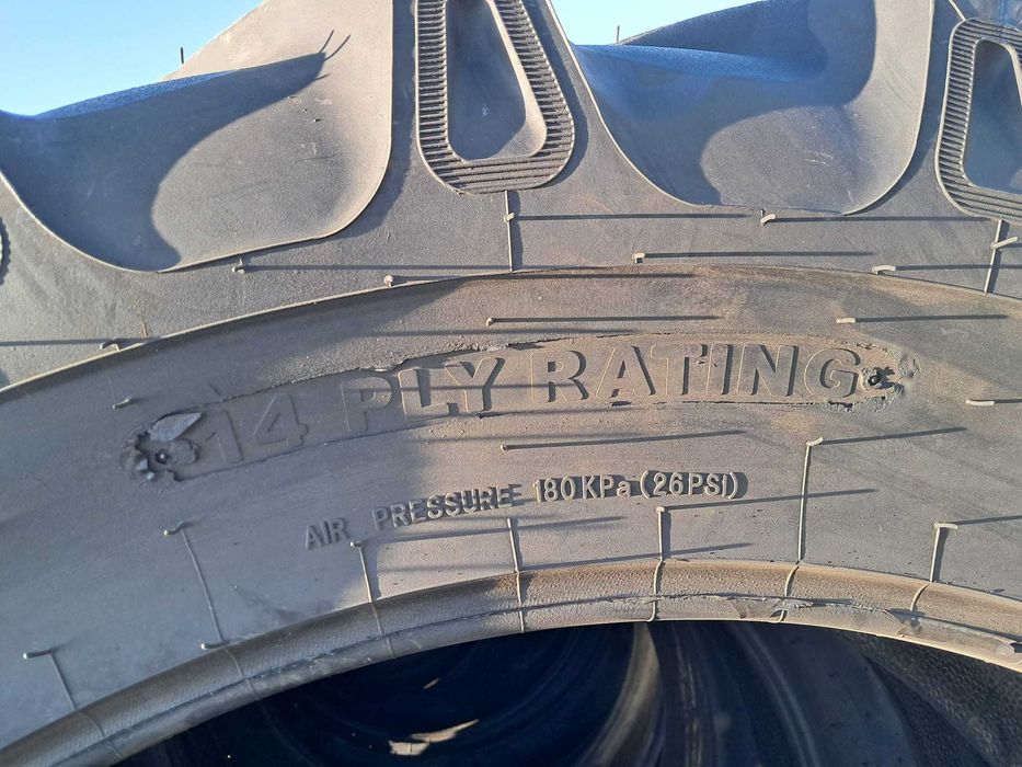 Cauciucuri noi 14.00-38 PANTHER 14 PLIURI anvelope tractor U650 spate