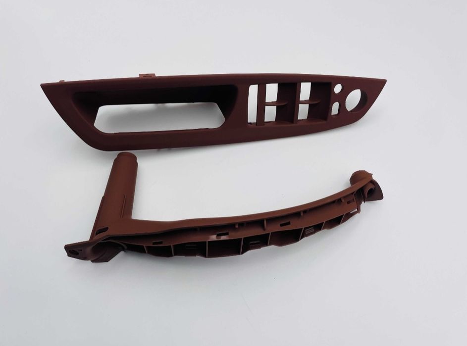 Set maner usa interior fata negru compatibil BMW E70 X5 E71 X6