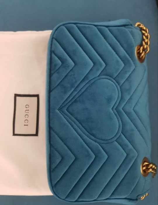 Geanta Gucci Marmont velvet