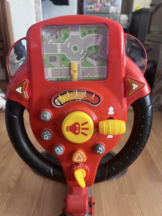 Simulator auto (masina) copii cu sunete si lumini