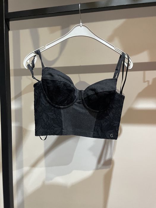 Оригинален дънков топ Guess