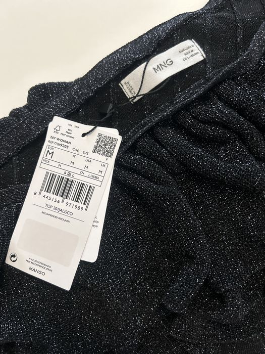 Top / bluza pe un umar Mango M / 38 • Nou cu eticheta • Mango