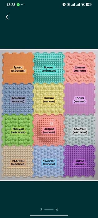 Ортопедический коврик