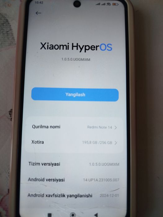 Redmi note 14 sotiladi