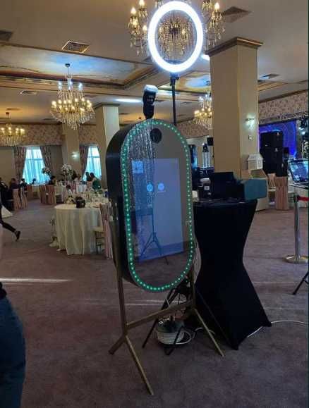 Cabina foto/Photo booth/Platforma 360° video booth/Fum greu