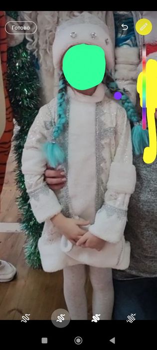 Костюм снегурочки