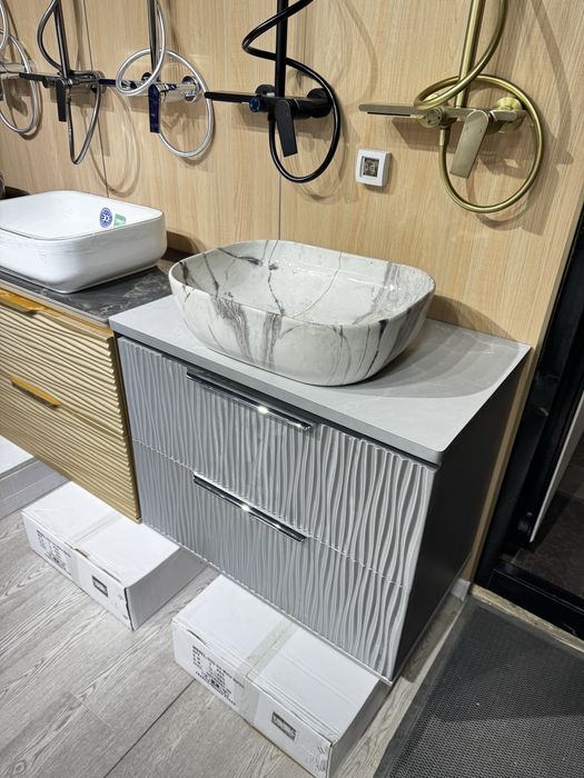 Накладная раковина для ванной различный