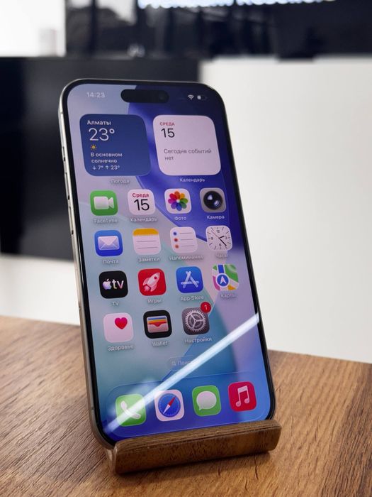 Айфон15Про•256гб/81%натуралтитан