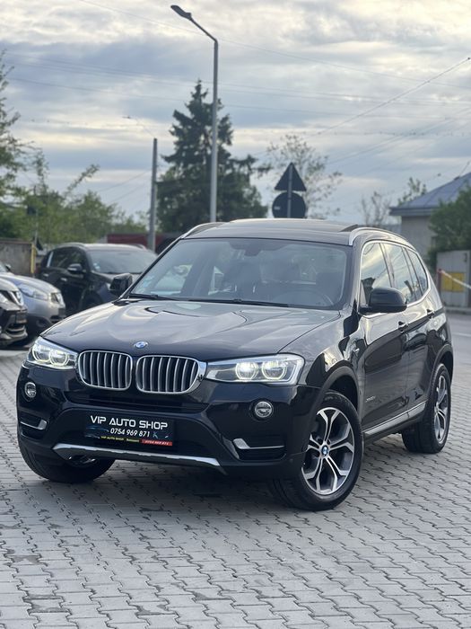 BMW X3 2016 XDrive/ xLine/ 2.0D 190 CP EURO 6 B47/ FULL LED Adaptiv/ automat/ trapa/ facelift/ incalzire/ piele/ memorii/ PARC AUTO