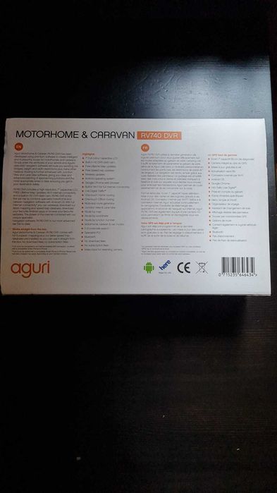 Сателитна Навигационна Система Aguri Motorhome&Caravan RV740 DVR