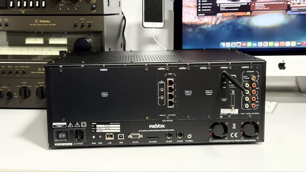 REVOX M10 Re:System – Modular Audio Multiroom | 3 Module: Tuner + In/Out, Multi Media, Multiroom | LAN/WLAN | Made in Germany
