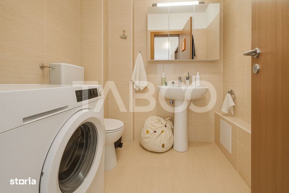 Apartament de inchiriat 3 camere City Residence etaj 3 cu lift