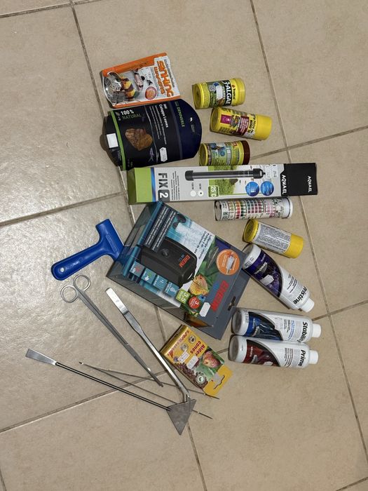 Продавам два аквариума с пълно оборудване – готови за ползване