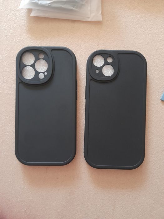 Комплект силикон кейс и протектор - iPhone 12 13 pro