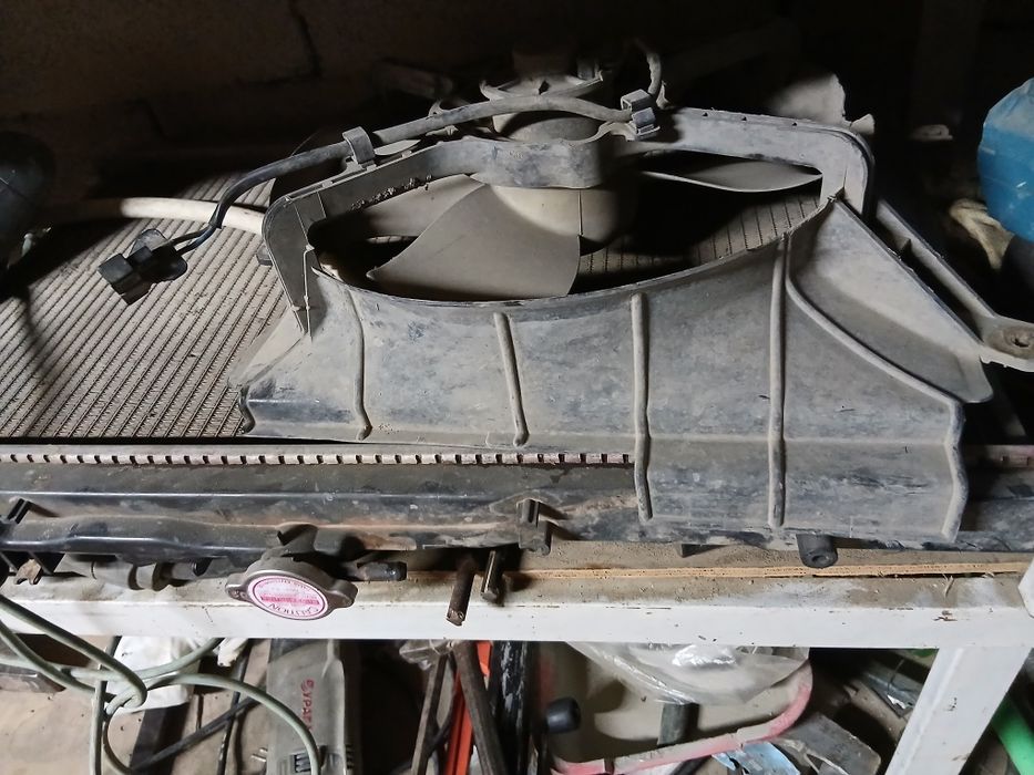 Мазда 323 вентилятор и радиатор