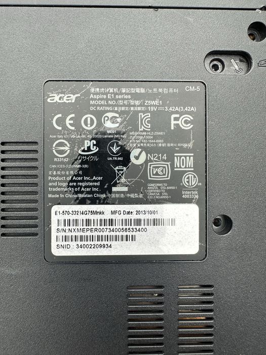 Ноутбук Acer продается