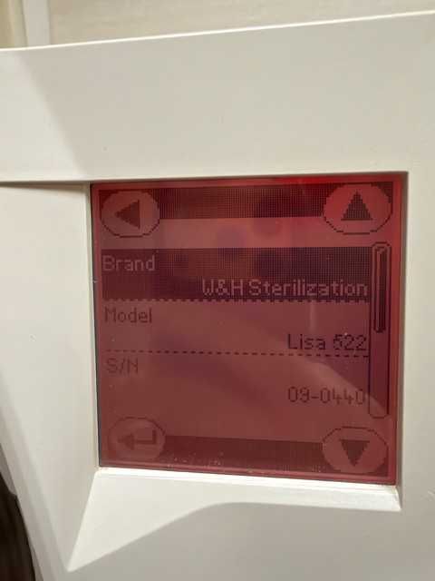 Autoclav W&H Lisa 522, 2009