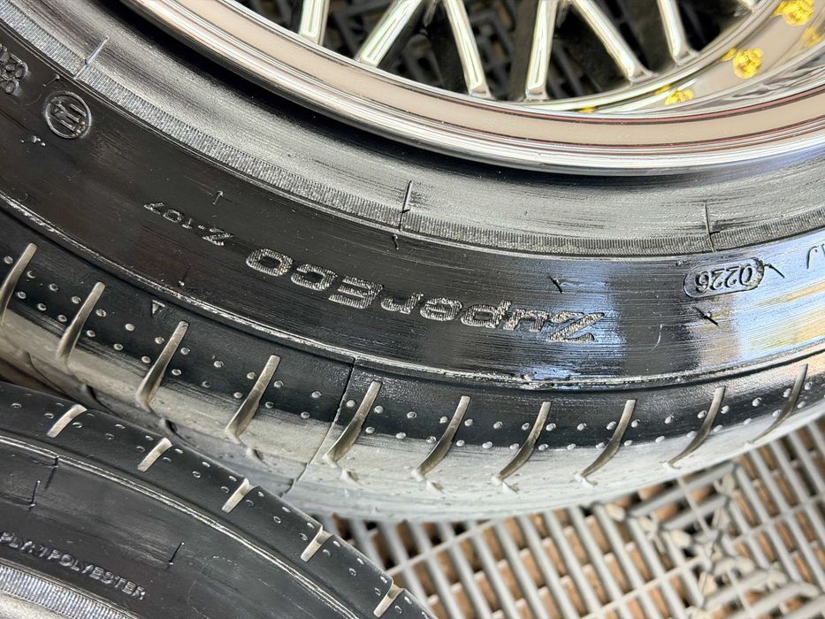 Jante Aliaj Cromate / Full Chrome 4x100 - 4x108 16 Cu Anvelope De vara 205 45 16