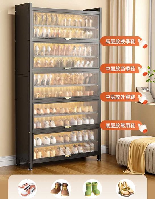 нержавеющие шкафы для дома/ металлическая обувница/ шкафы с дверями