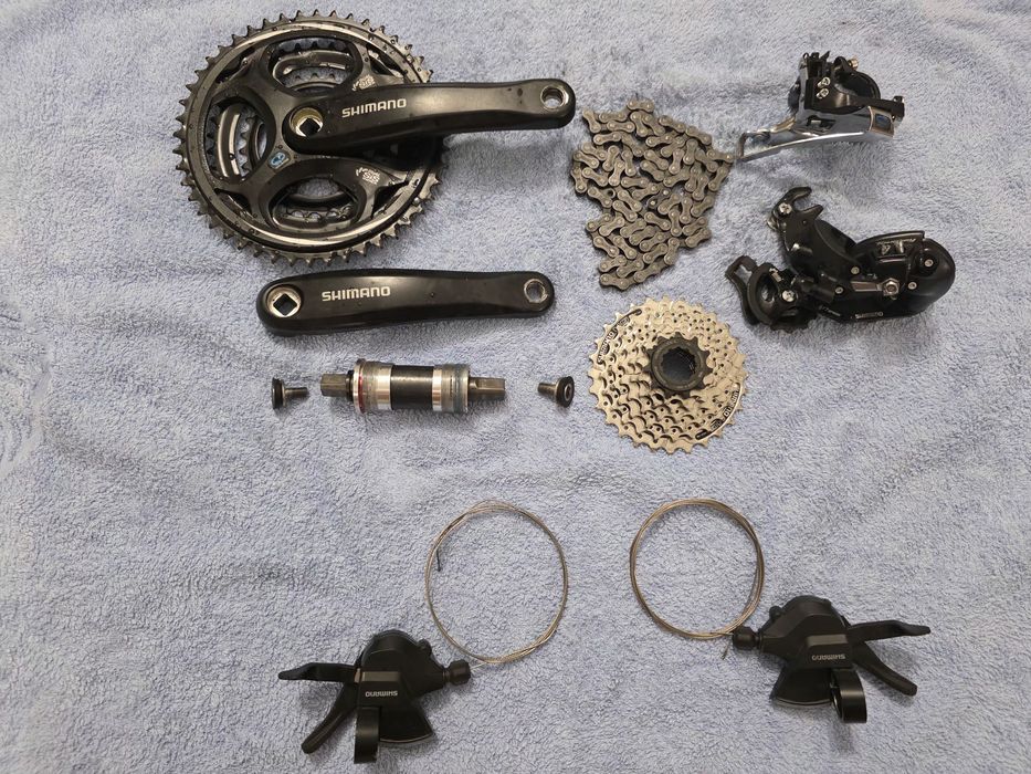 Groupset: Shimano 3x7 speed