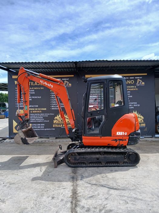 Miniexcavator Kubota kx 61 2,7 tone