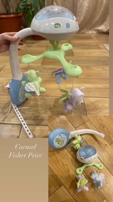 Carusel muzical fisher price