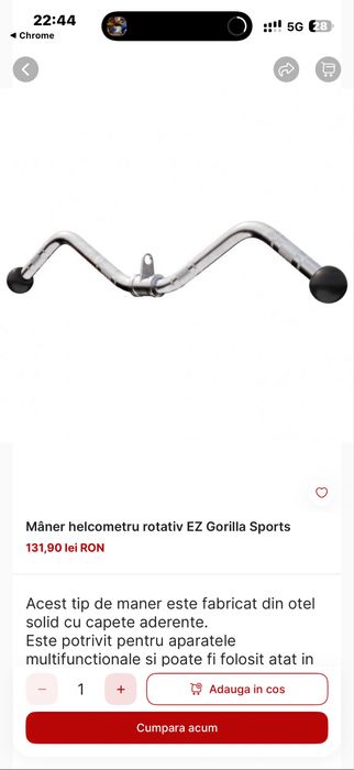 Maner rotativ z, ez pt. helcometru Germany nou, pret 100 lei