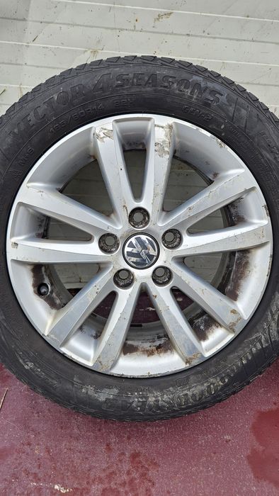 Джанти 14 5х100 vw с гуми 185 60 14