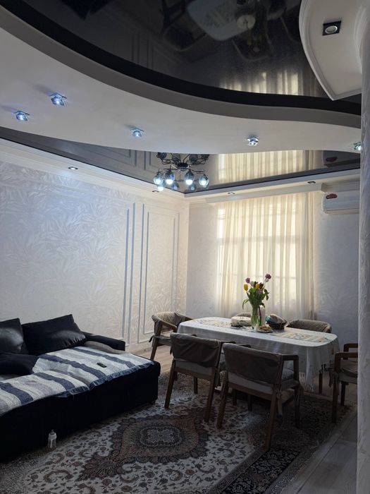 3х комн.квартира на 1 эт Голден Хаус Сергели.