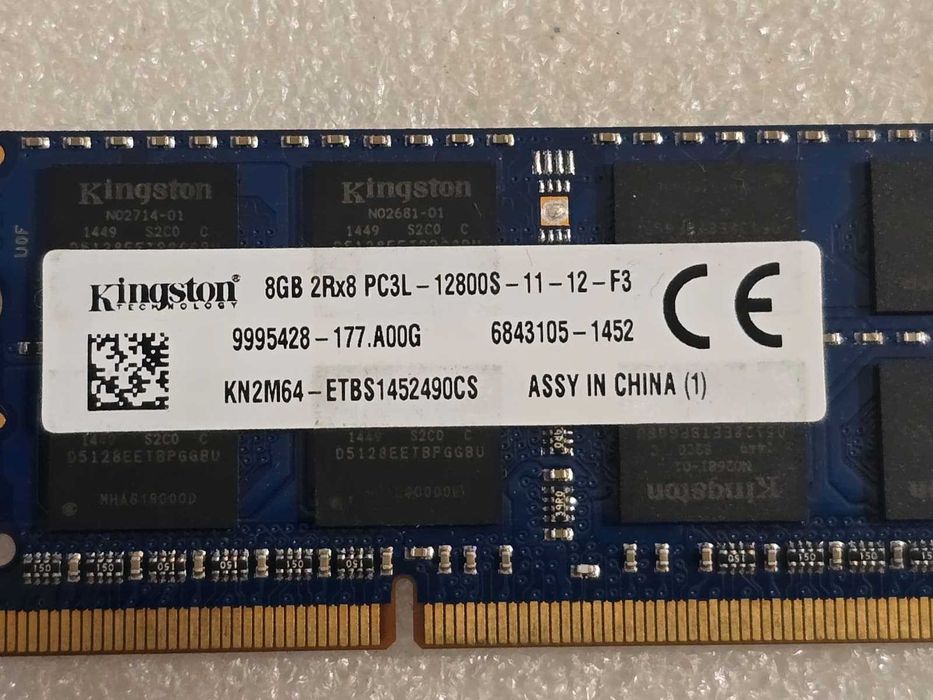 Memorie RAM laptop Kingston 8GB 1600MHz DDR3 PC3-12800 SODIMM