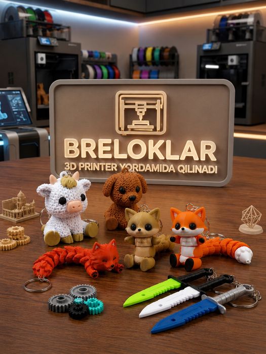 Brelok va Brelooklar 3D Printer